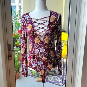 Forever21 | Floral Bodysuit